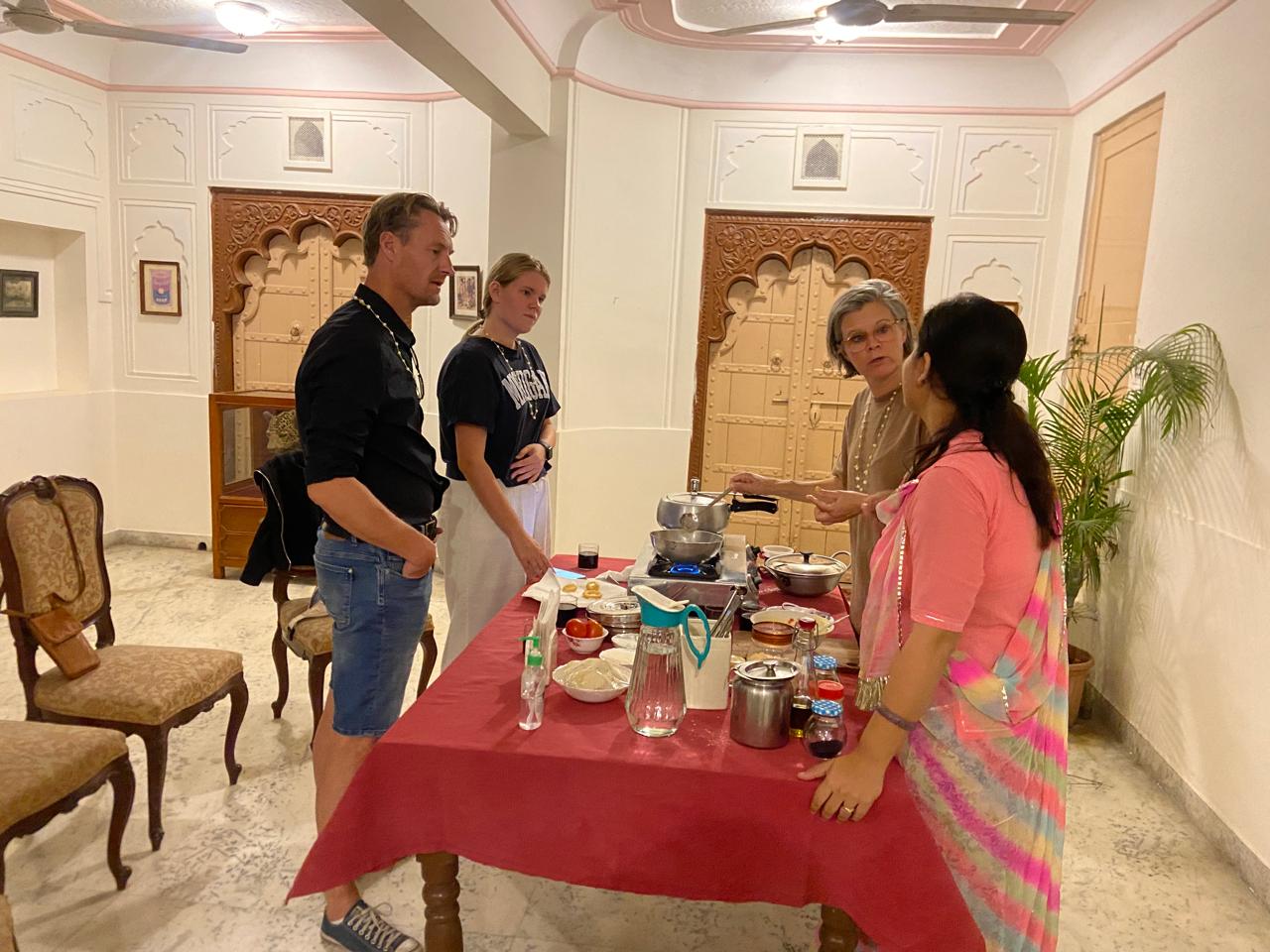 Cooking Demo and dinner with local family